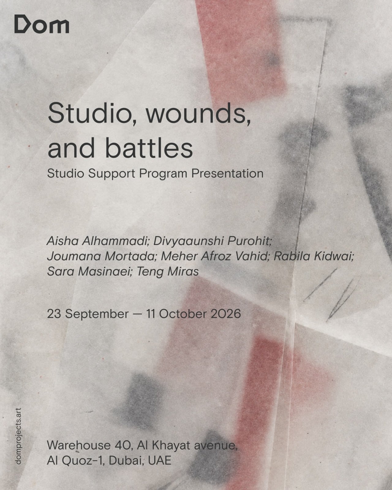 Studio, Wounds, and Battles